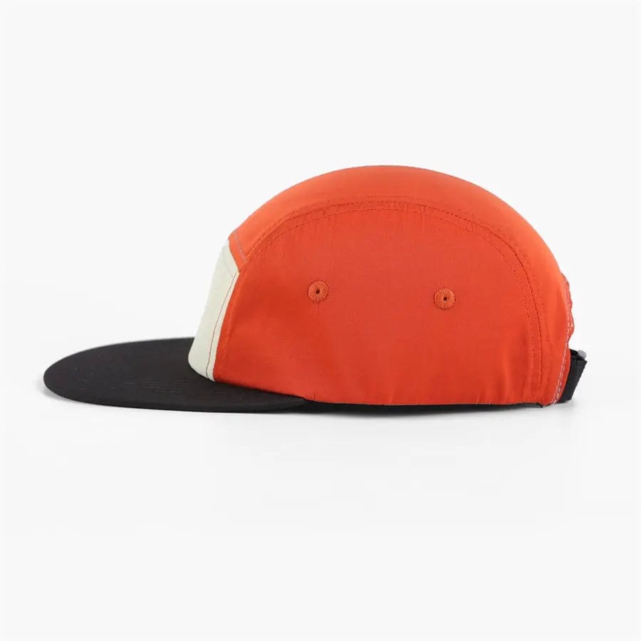 Blank Low Profile Mixed Color Nylon Camper Cap - 6713