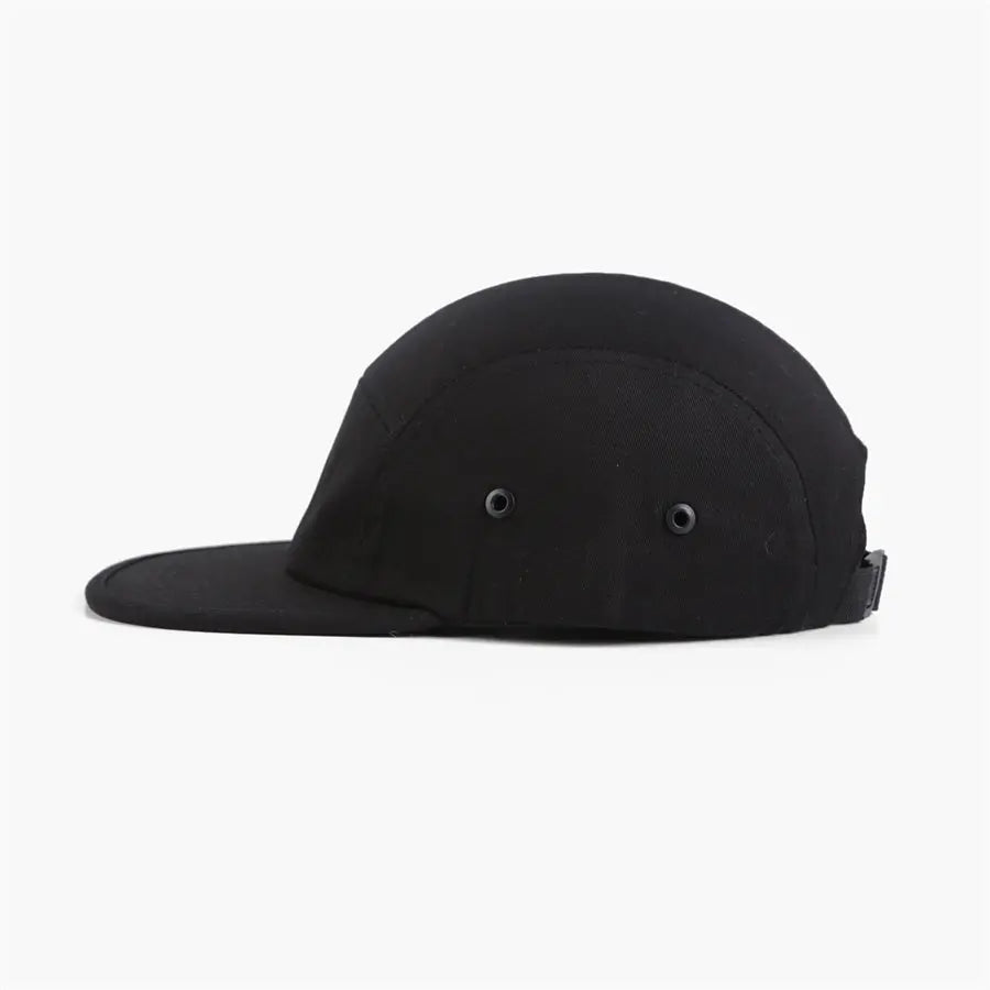 Blank Flat Bill 5 Panel Cotton Twill Camper Hat - 6714