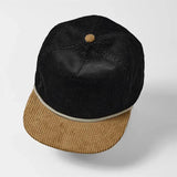 Blank 5 Panel Corduroy Rope Snapback Hat Wholesale - 5123P