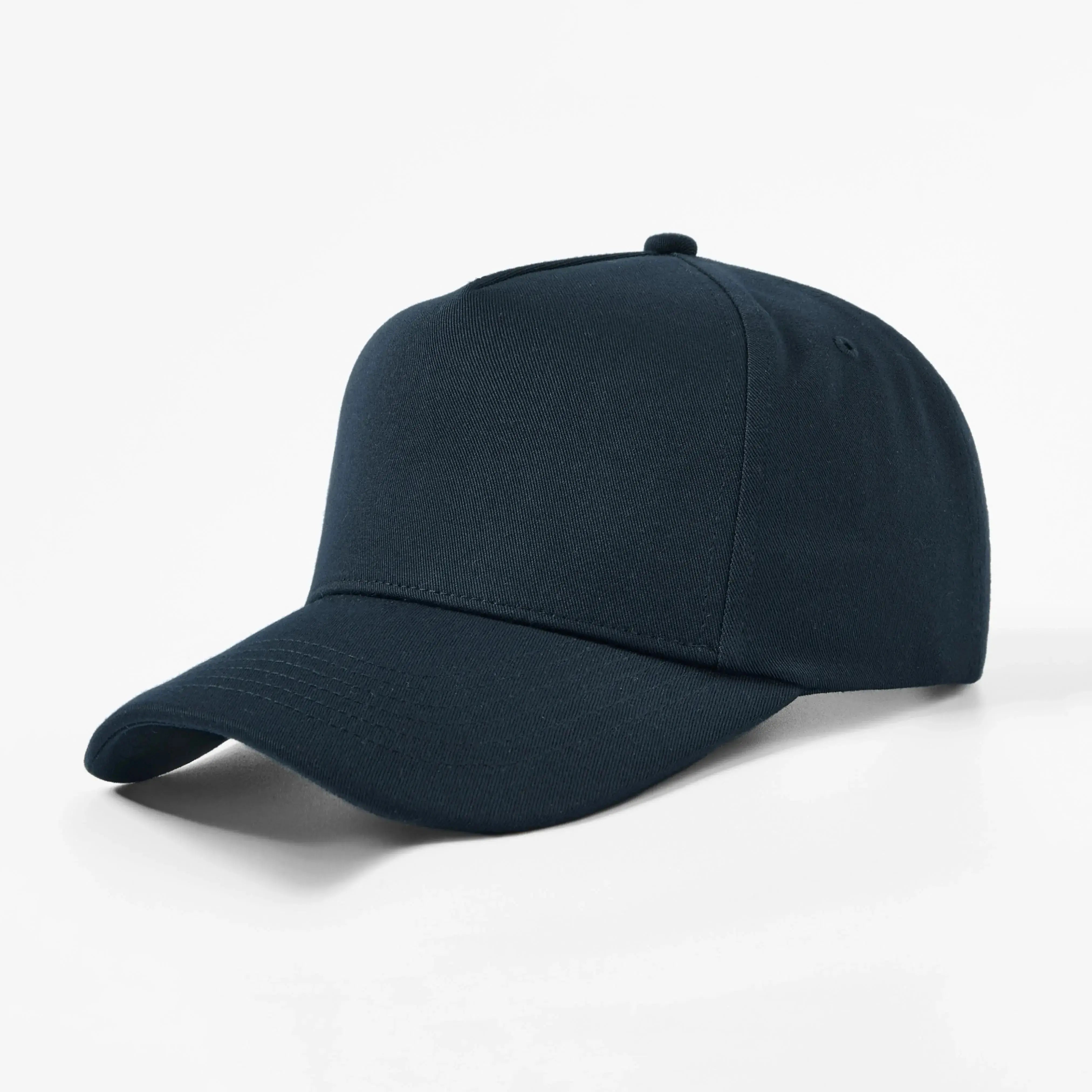 Blank 5 Panel Structured Baseball Cap Wholesale (Recycled Polyester) - 5462 Foremost Hat