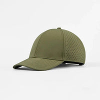 Blank Performance Water Resistant Perforated Snapback Hat Wholesale - 6266