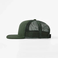 Blank 6 Panel Water Repellent Nylon Mesh Snapback Hat (Recycled) - 6482 Foremost Hat