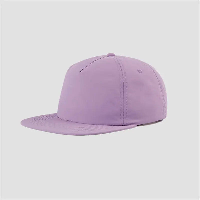 Blank & Custom 5 Panel Unstructured Snapback Camper Hat - 6712