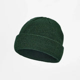 Blank Recycled Knit Cuffed Fisherman Beanie Wholesale - 1195