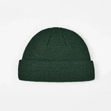 Blank Recycled Knit Cuffed Fisherman Beanie Wholesale - 1195