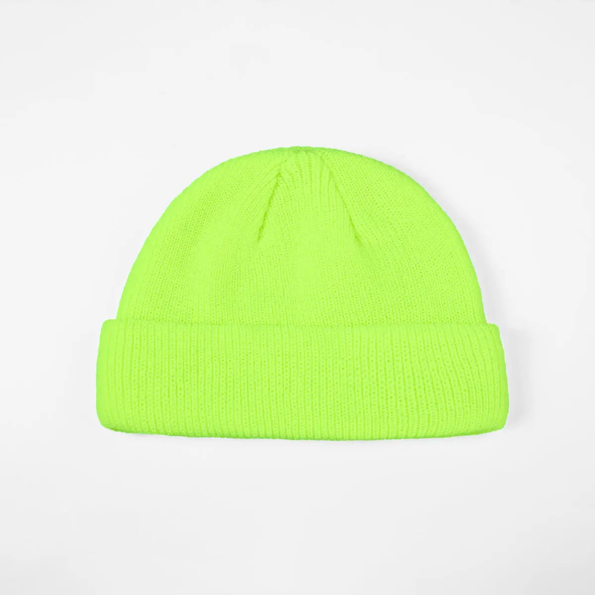 Blank Recycled Knit Cuffed Fisherman Beanie Wholesale - 1195