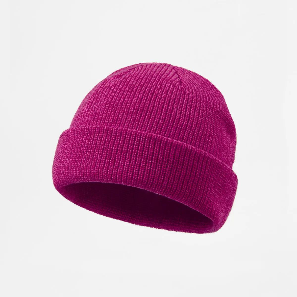 Blank Recycled Knit Cuffed Fisherman Beanie Wholesale - 1195