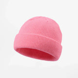 Blank Recycled Knit Cuffed Fisherman Beanie Wholesale - 1195
