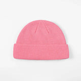 Blank Recycled Knit Cuffed Fisherman Beanie Wholesale - 1195