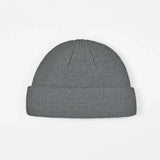 Blank Recycled Knit Cuffed Fisherman Beanie Wholesale - 1195