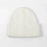 Blank Cuffed Mohair Blend Beanie Wholesale - 1265