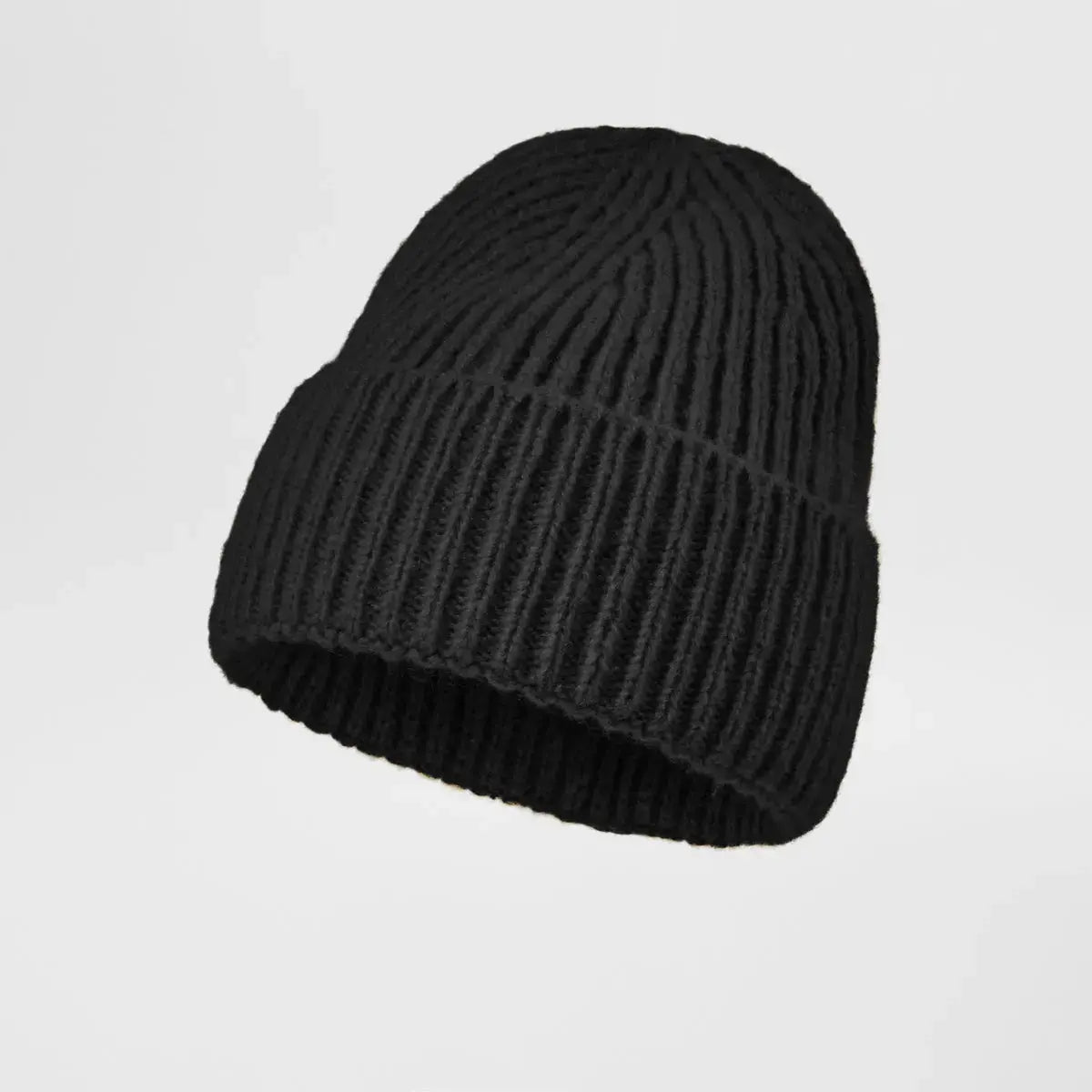 Blank Cuffed Mohair Blend Beanie Wholesale - 1265