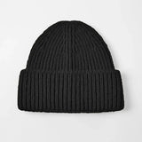 Blank Cuffed Mohair Blend Beanie Wholesale - 1265