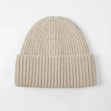 Blank Cuffed Mohair Blend Beanie Wholesale - 1265