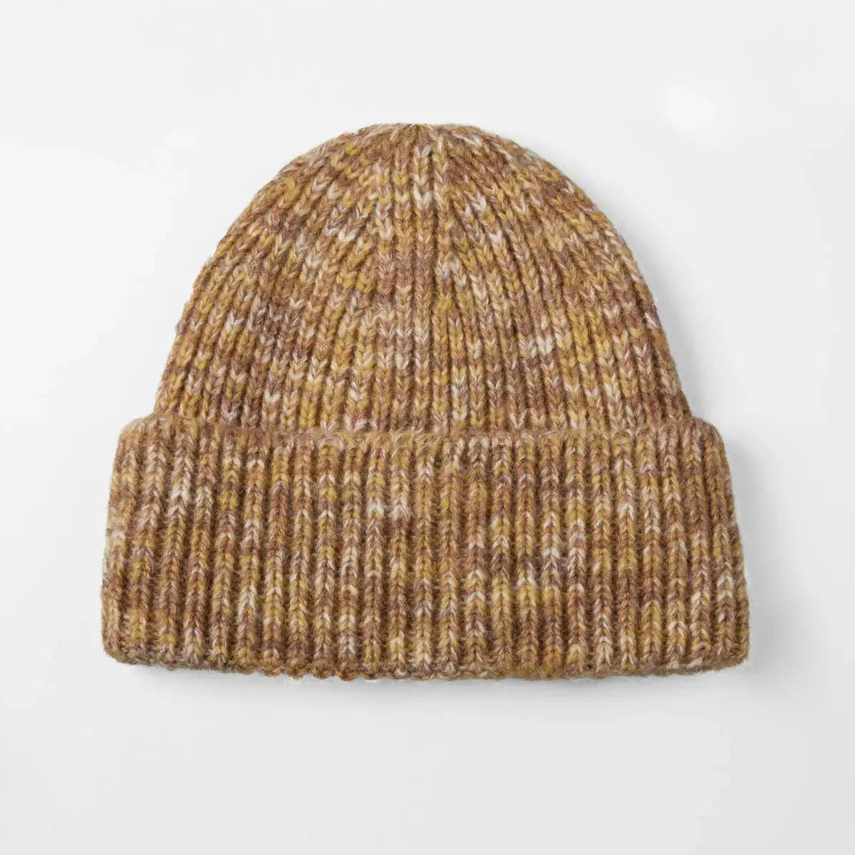 Blank Cuffed Mohair Blend Beanie Wholesale - 1265