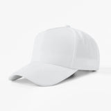 Blank 5 Panel Structured Baseball Cap Wholesale (Recycled Polyester) - 5462 Foremost Hat