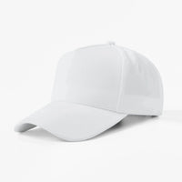 Blank 5 Panel Structured Baseball Cap Wholesale (Recycled Polyester) - 5462 Foremost Hat