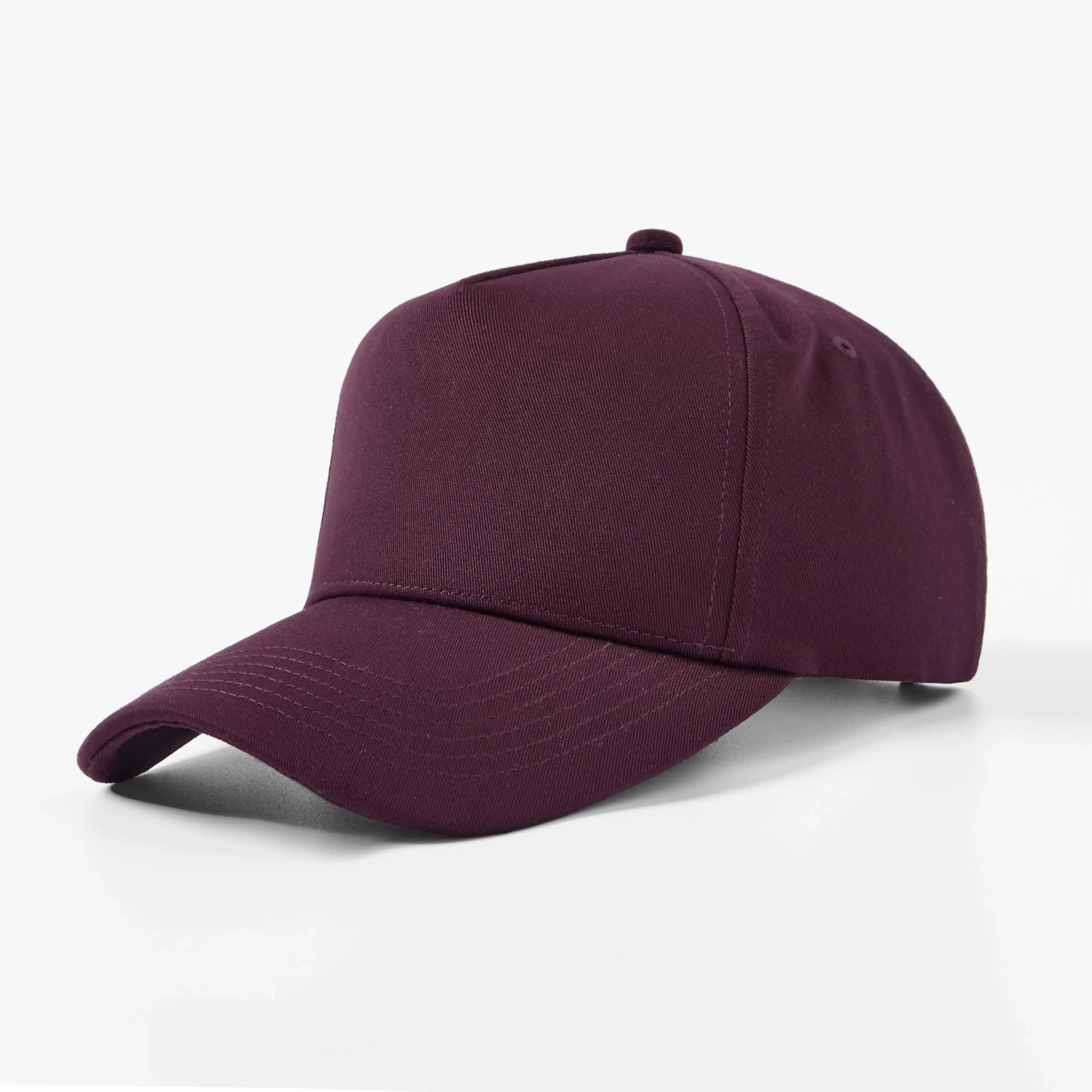 Blank 5 Panel Structured Baseball Cap Wholesale (Recycled Polyester) - 5462 Foremost Hat