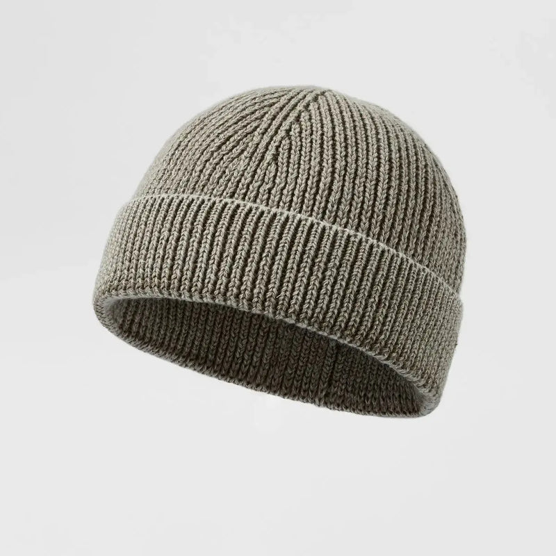 Gorro Corto de Pescador Vintage de Algodón Orgánico en Blanco al por Mayor - 1359