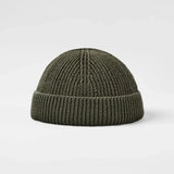 Blank Vintage Cotton Short Fisherman Beanie Wholesale - 1359