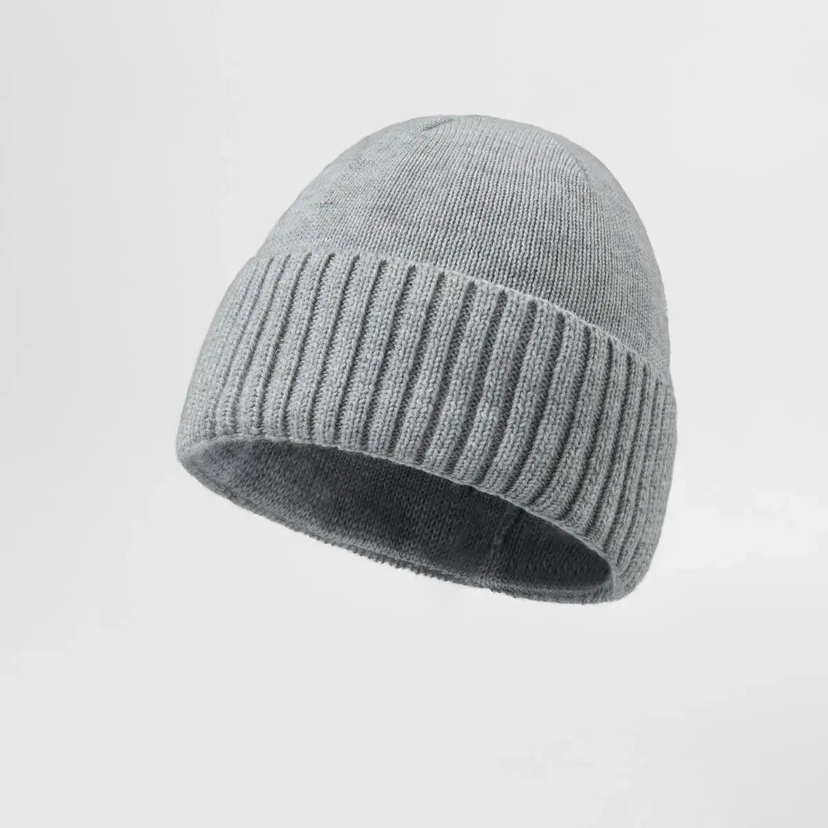 Blank Classic Ribbed Knit Wool Beanie Wholesale - 1188