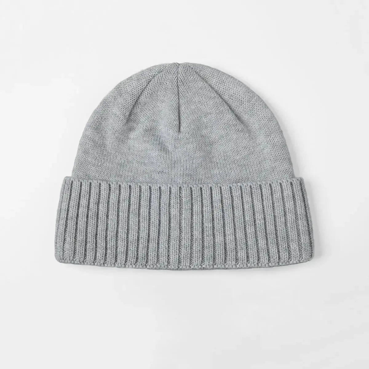Blank Classic Ribbed Knit Wool Beanie Wholesale - 1188