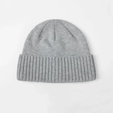Blank Classic Ribbed Knit Wool Beanie Wholesale - 1188