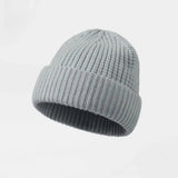 Blank Wool Waffle Knit Beanie Wholesale - 1263