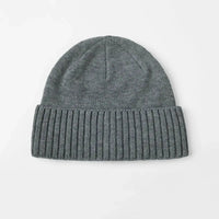 Blank Classic Ribbed Knit Wool Beanie Wholesale - 1188