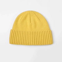Blank Classic Ribbed Knit Wool Beanie Wholesale - 1188