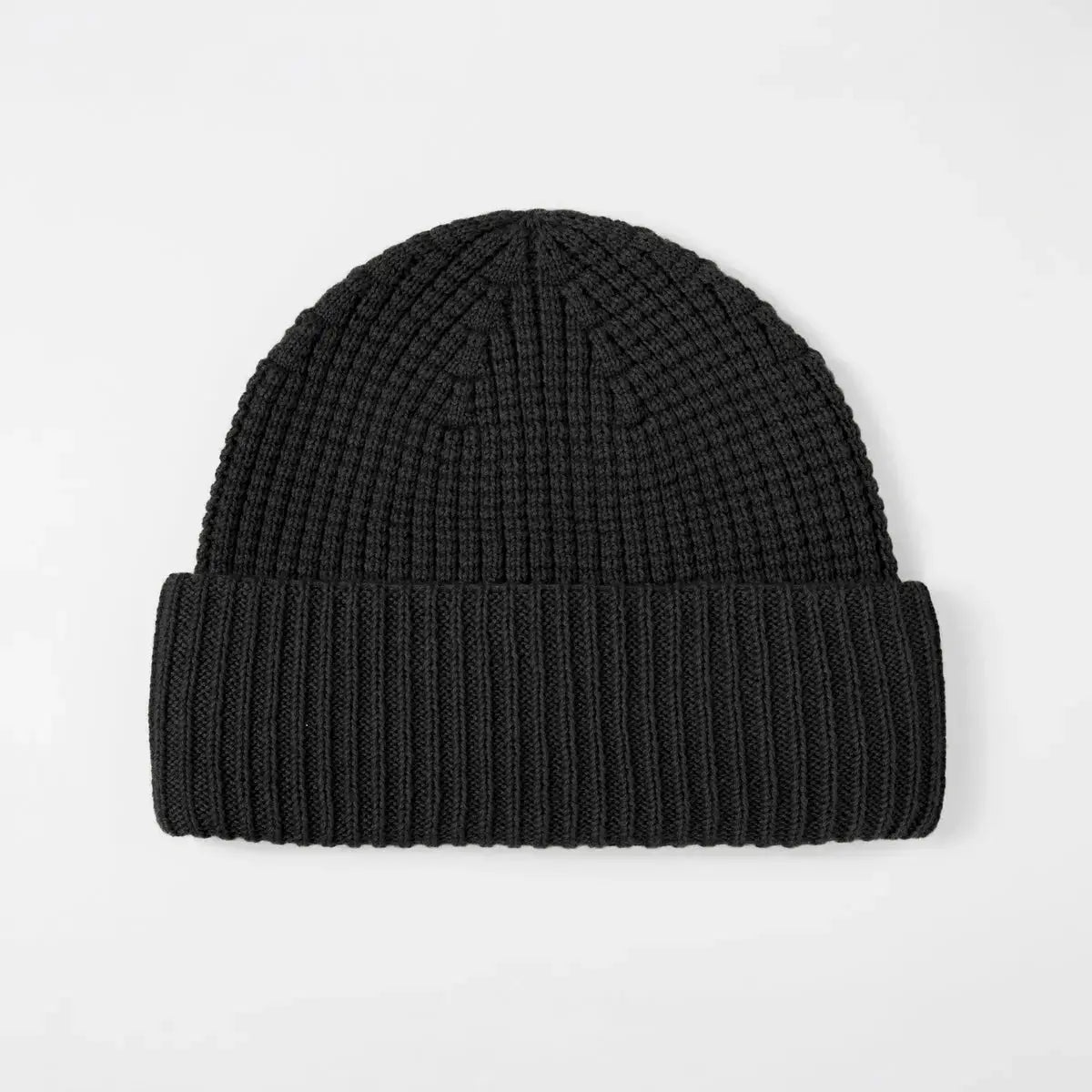 Blank Wool Waffle Knit Beanie Wholesale - 1263