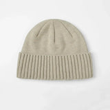 Blank Classic Ribbed Knit Wool Beanie Wholesale - 1188