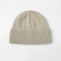 Blank Classic Ribbed Knit Wool Beanie Wholesale - 1188