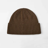 Blank Classic Ribbed Knit Wool Beanie Wholesale - 1188