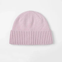 Blank Classic Ribbed Knit Wool Beanie Wholesale - 1188