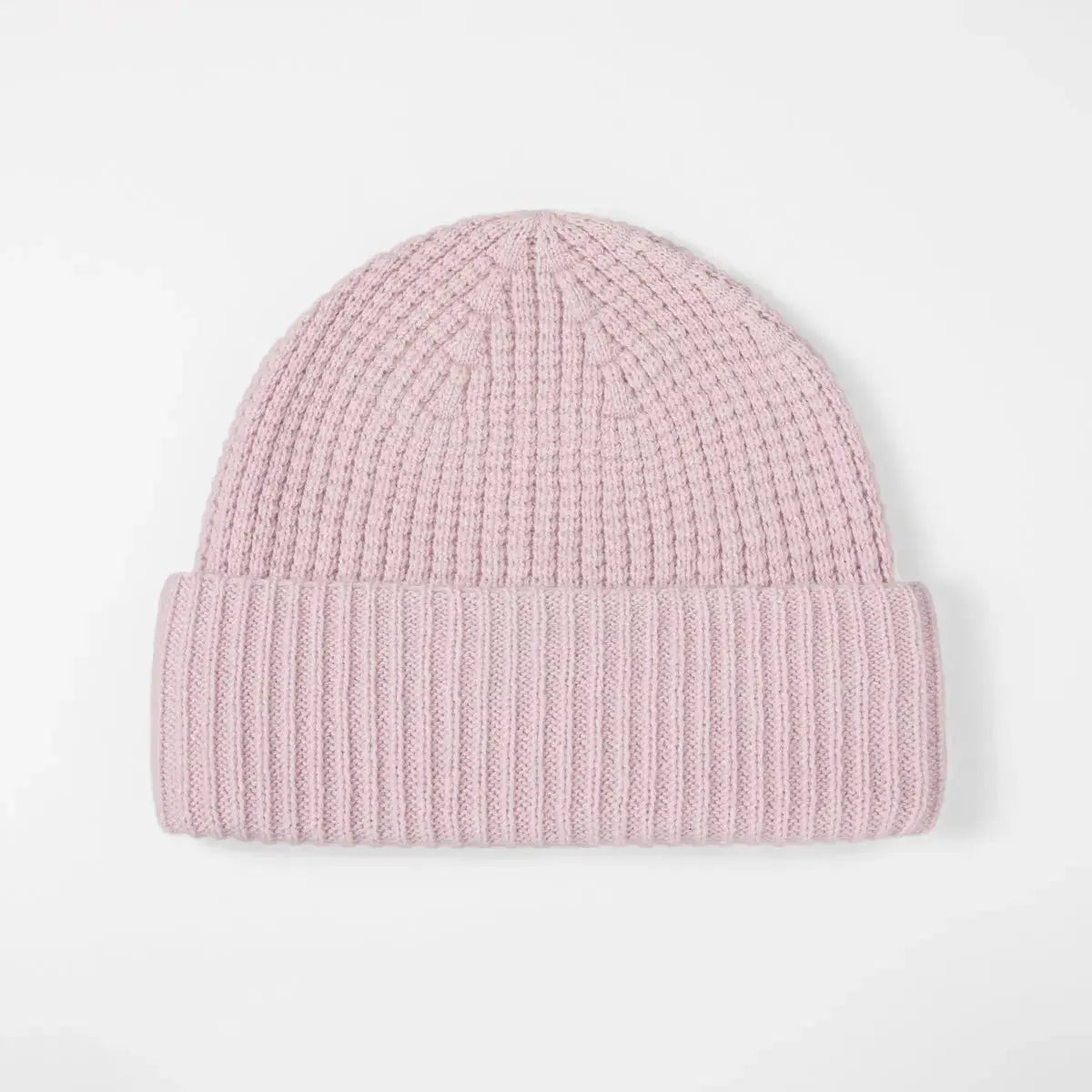 Blank Wool Waffle Knit Beanie Wholesale - 1263