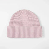 Blank Wool Waffle Knit Beanie Wholesale - 1263