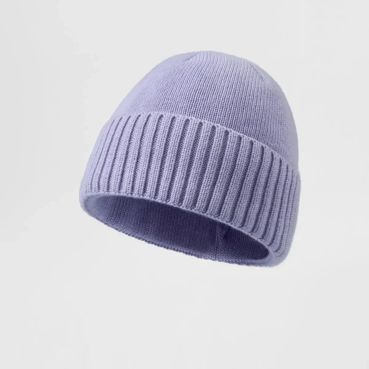 Blank Classic Ribbed Knit Wool Beanie Wholesale - 1188