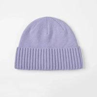 Blank Classic Ribbed Knit Wool Beanie Wholesale - 1188