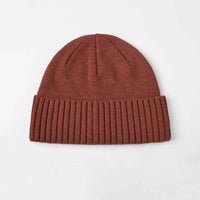 Blank Classic Ribbed Knit Wool Beanie Wholesale - 1188