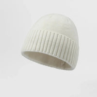 Blank Classic Ribbed Knit Wool Beanie Wholesale - 1188