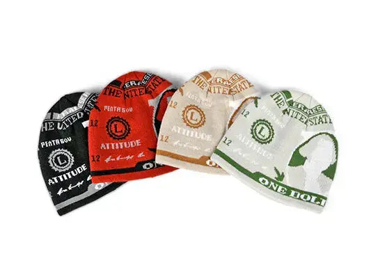Custom Artificial Cashmere Jacquard Beanies
