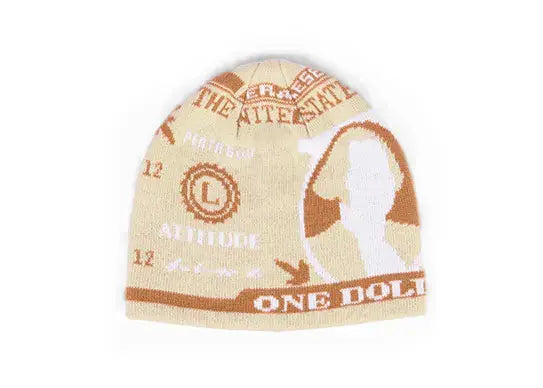 Custom Artificial Cashmere Jacquard Beanies