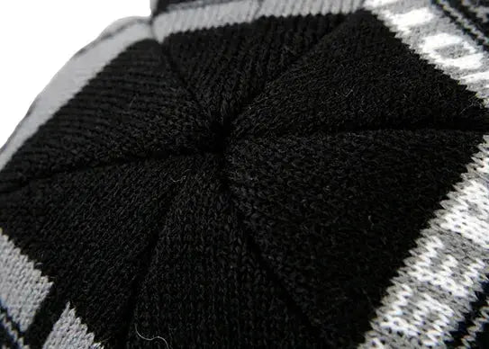 Custom Artificial Cashmere Jacquard Beanies