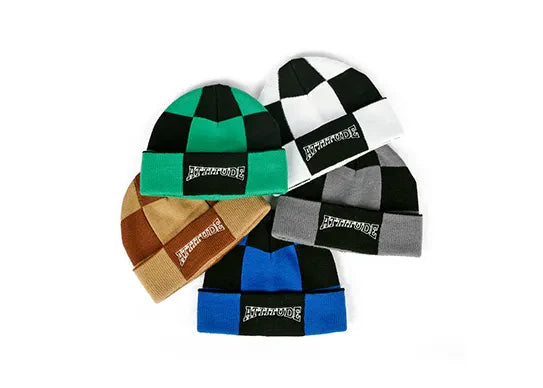 Custom Buffalo Checker Cuffed Beanies
