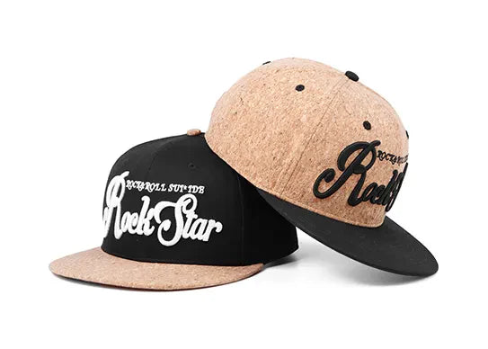Custom Cork Snapback Baseball Cap