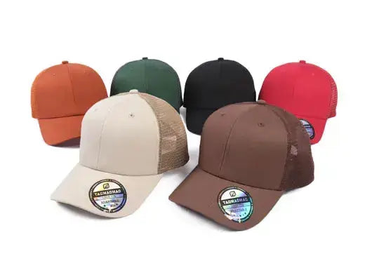 Custom Cotton 6 Panel Trucker Hats