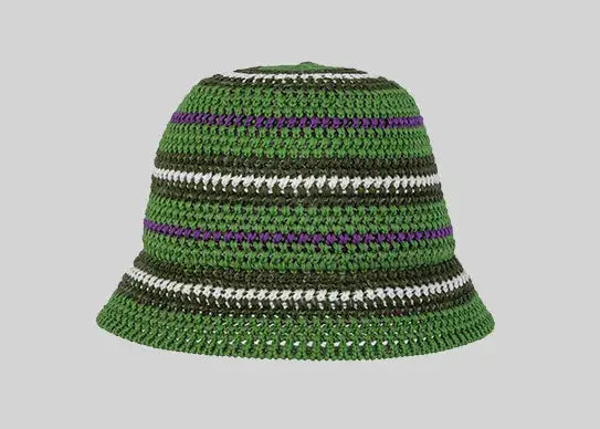 Custom Crochet Cotton Summer Bucket Hat - 7051