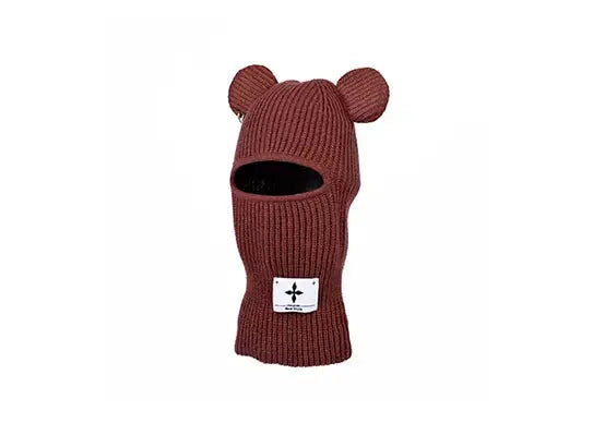 Custom Crochet Knit Balaclava Ski Mask With Ears