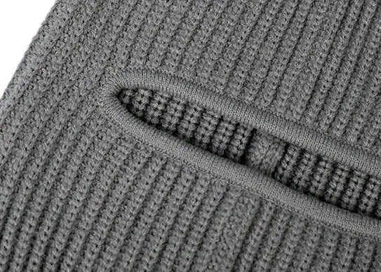 Custom Crochet Knit Balaclava Ski Mask With Ears